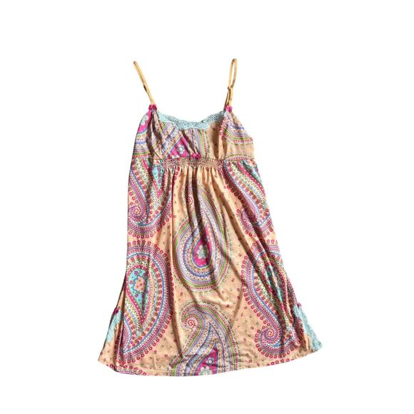 Betsey Johnson Other - Betseyville Betsey Johnson Girls Nightgown Size S EUC Paisley Y2K
